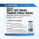 Blend: BPC-157 TB-500 Peptide (20MG) - Image 2