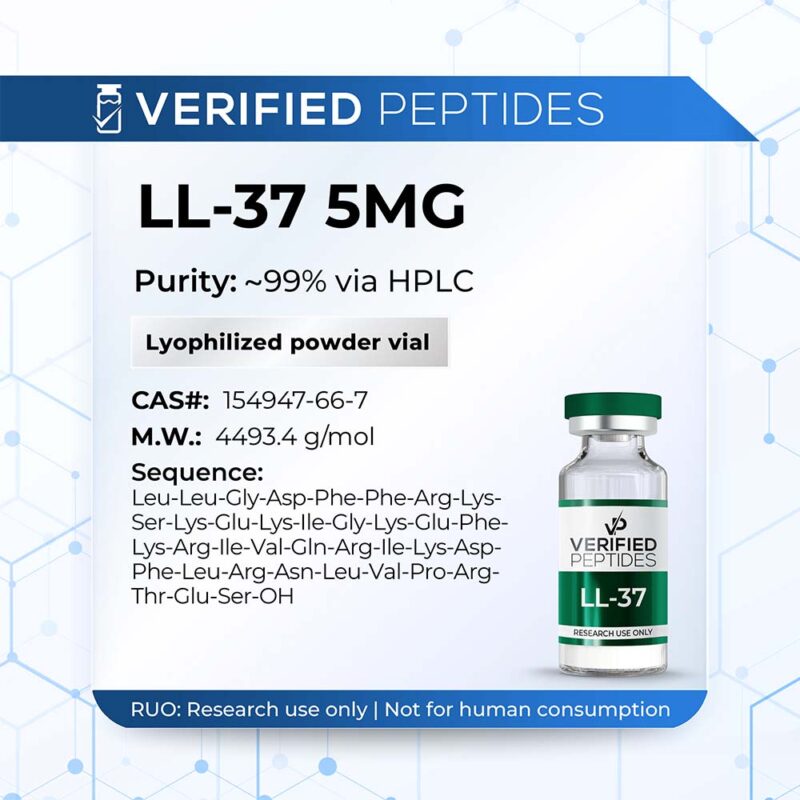 ll37-bottle-800x800-5.jpg LL-37 Peptide (5MG) - Image 1