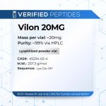 Vilon Peptide (20MG) - Image 2